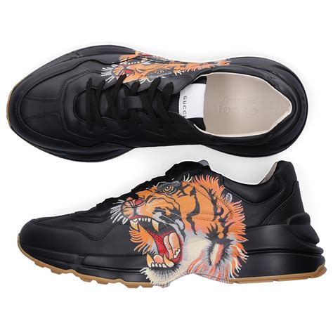 gucci rhyton men|rhyton Gucci black snakeskin.